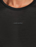 Men’s Merino Blend 75 Cool-Lite™ Featherlight™ Long Sleeve Crew Thermal Top Black - 6