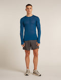 Men’s Merino Blend 75 Cool-Lite™ Featherlight™ Long Sleeve Crew Thermal Top Atlantis - 3