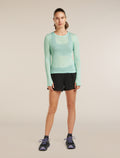 Women's Merino Blend 75 Cool-Lite™ Featherlight™ Long Sleeve Crewe Mint - 4