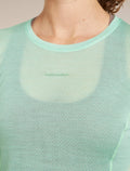 Women's Merino Blend 75 Cool-Lite™ Featherlight™ Long Sleeve Crewe Mint - 6