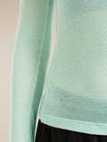 Women's Merino Blend 75 Cool-Lite™ Featherlight™ Long Sleeve Crewe Mint - 7