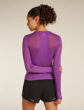 Women’s Merino Blend 75 Cool-Lite™ Featherlight™ Long Sleeve Crew Thermal Top Passion - 2