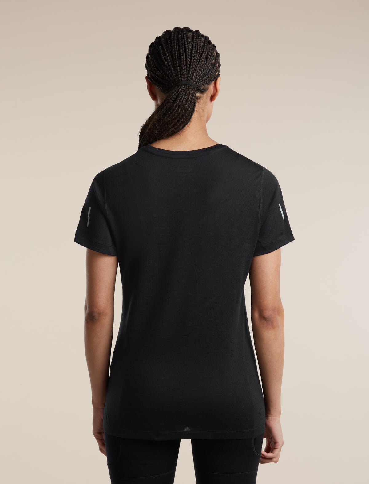 Women's Merino Blend 125 Cool-Lite™ Speed Short Sleeve T Shirt Black - 2