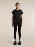 Women's Merino Blend 125 Cool-Lite™ Speed Short Sleeve T Shirt Black - 3