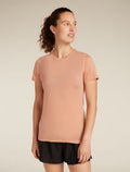 Women’s Merino Blend 125 Cool-Lite™ Speed Short Sleeve T-Shirt Desert sand - 1