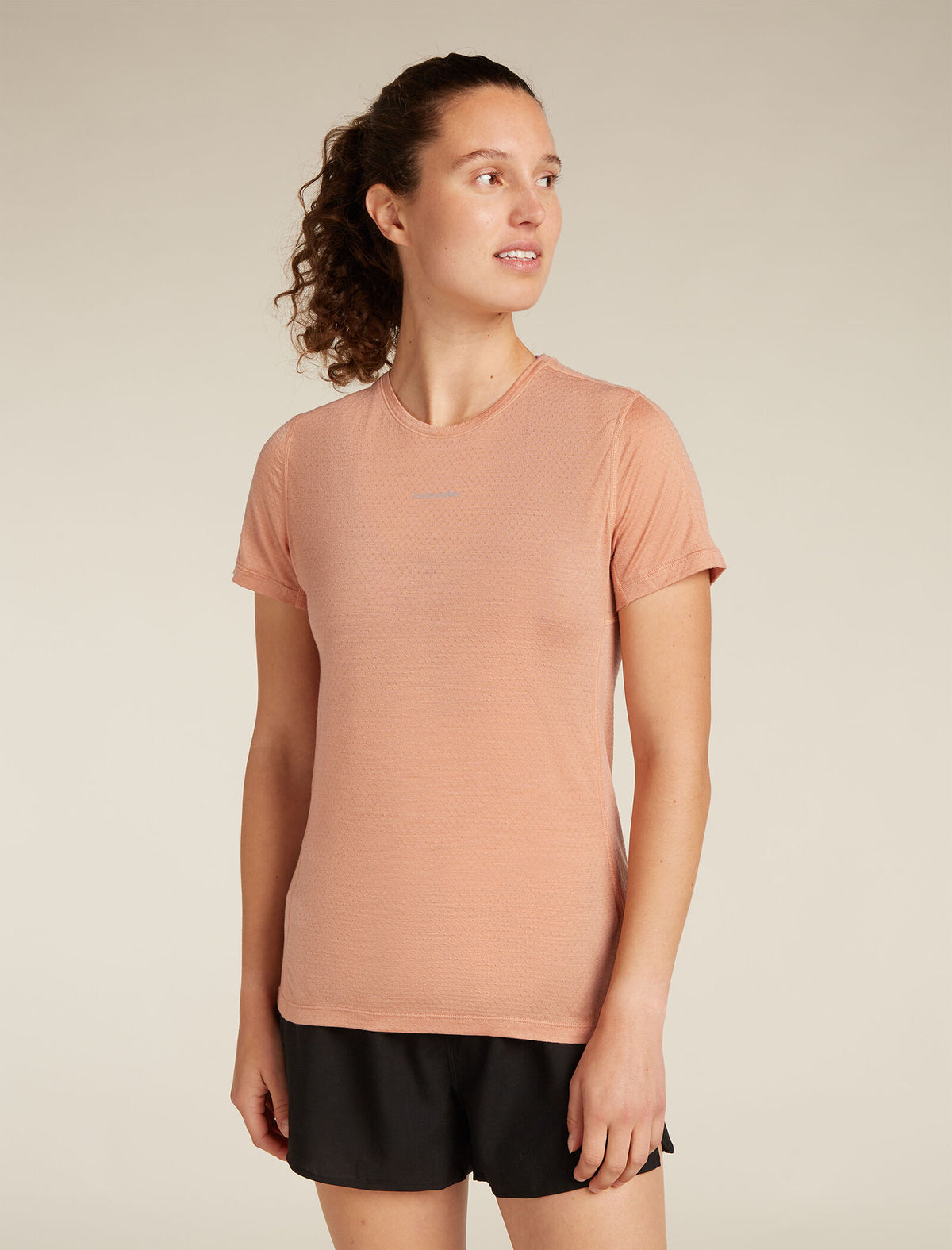 Women’s Merino Blend 125 Cool-Lite™ Speed Short Sleeve T-Shirt Desert sand - 1