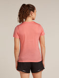 Women’s Merino Blend 125 Cool-Lite™ Speed Short Sleeve T-Shirt Acid pink - 2