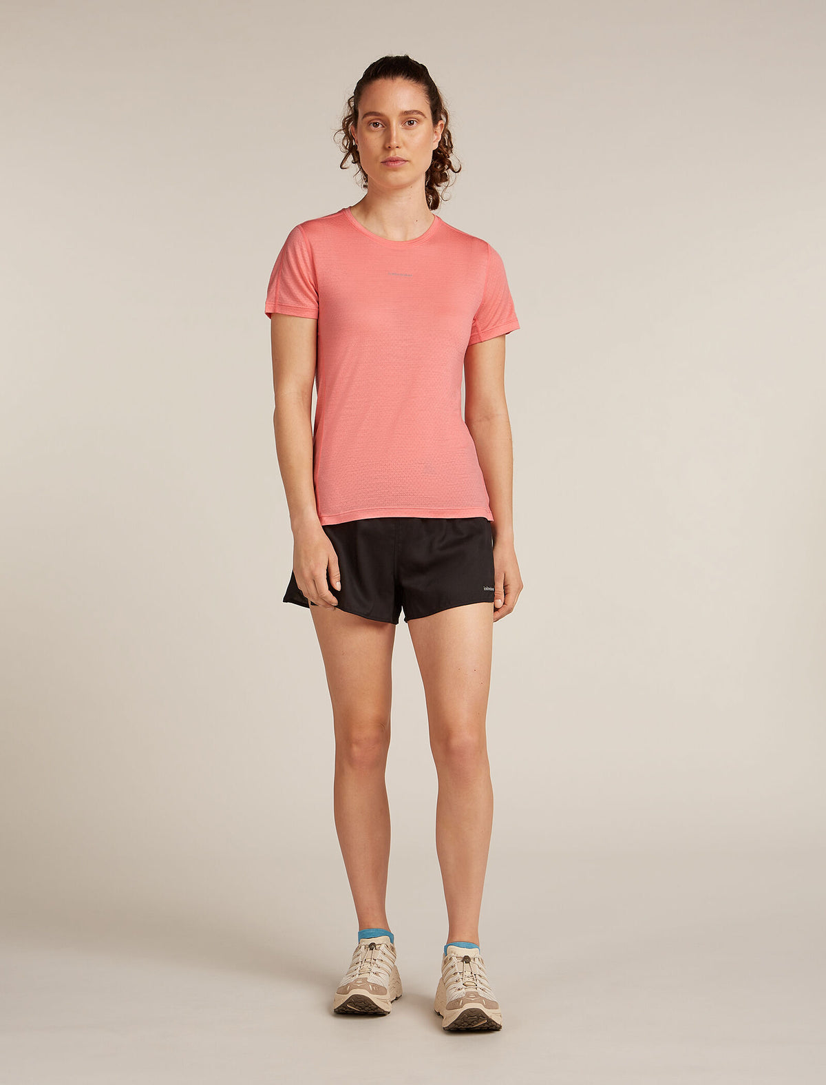 Women’s Merino Blend 125 Cool-Lite™ Speed Short Sleeve T-Shirt Acid pink - 3