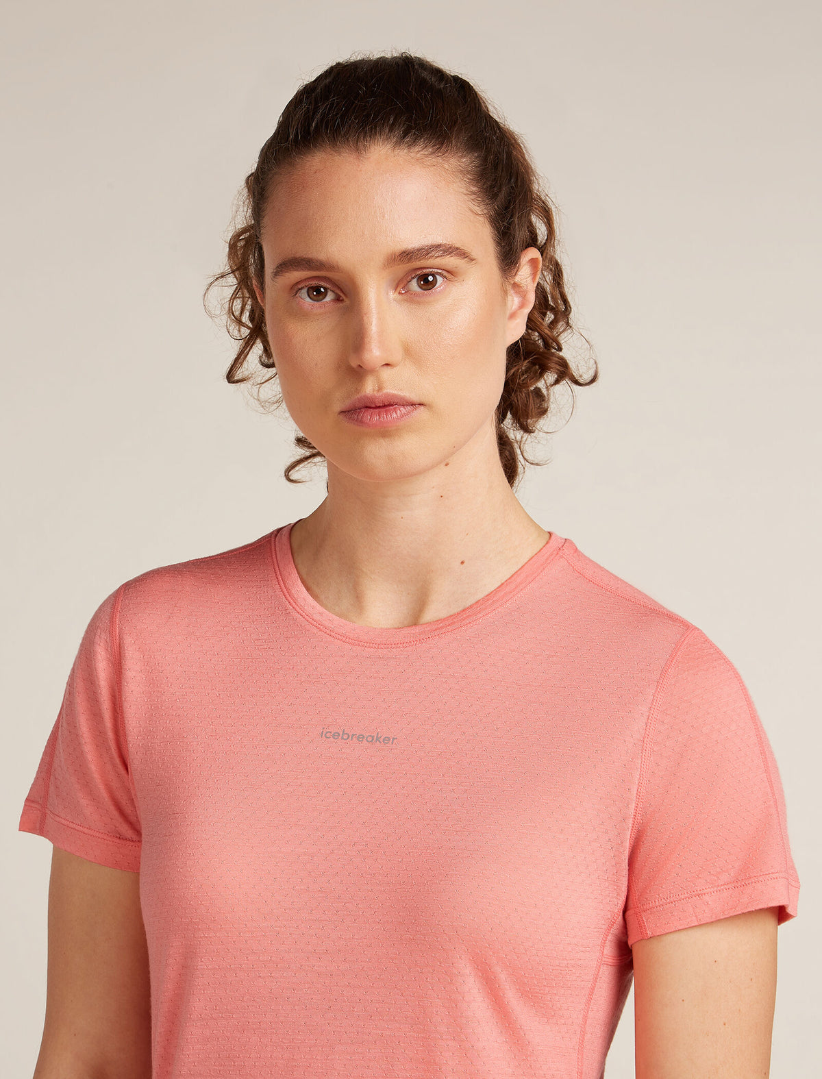 Women’s Merino Blend 125 Cool-Lite™ Speed Short Sleeve T-Shirt Acid pink - 5