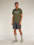 Men’s Merino Blend Elevation Stretch 9" Shorts Obsidian - 4