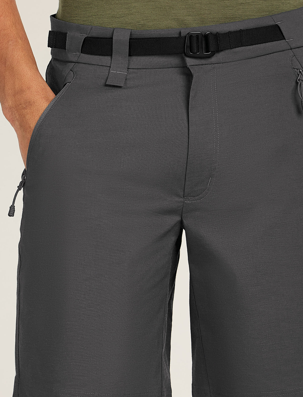 Men’s Merino Blend Elevation Stretch 9" Shorts Obsidian - 5