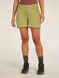 Merino Blend Elevation Stretch 5" Shorts Olive - 1