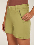 Merino Blend Elevation Stretch 5" Shorts Olive - 7