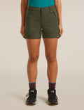 Women’s Merino Blend Elevation Stretch 5" Shorts Dk loden - 1