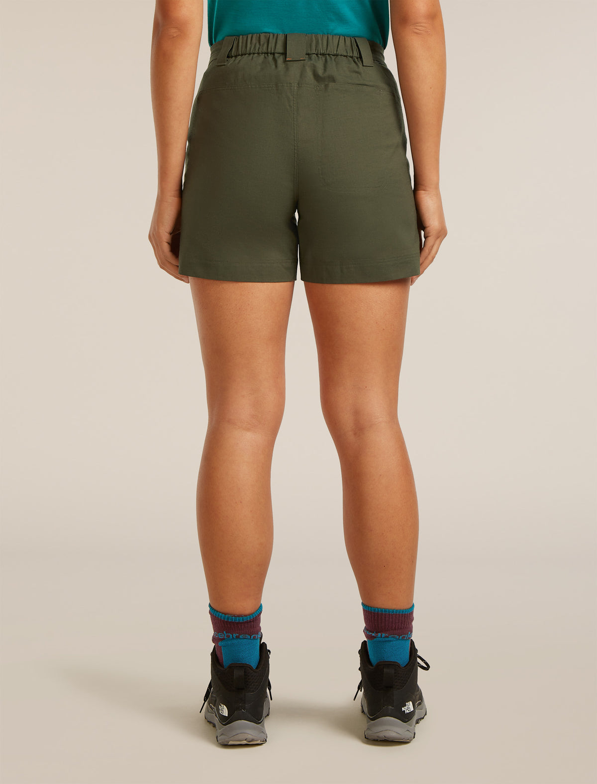 Women’s Merino Blend Elevation Stretch 5" Shorts Dk loden - 2