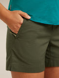 Women’s Merino Blend Elevation Stretch 5" Shorts Dk loden - 11