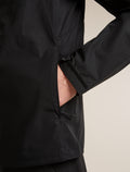 Men’s Shell+™ Cotton Elevation Windbreaker Jacket Black - 9