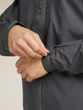 Men’s Shell+™ Cotton Elevation Windbreaker Jacket Obsidian - 11