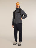 Men’s Shell+™ Cotton Elevation Windbreaker Jacket Obsidian - 5