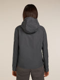 Women's  Shell+™ Cotton Elevation Windbreaker Jacket Obsidian - 3