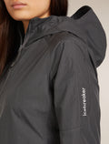 Women's  Shell+™ Cotton Elevation Windbreaker Jacket Obsidian - 7