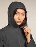 Women's  Shell+™ Cotton Elevation Windbreaker Jacket Obsidian - 9