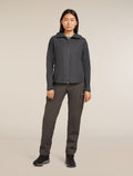 Women's  Shell+™ Cotton Elevation Windbreaker Jacket Obsidian - 4