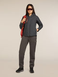 Women's  Shell+™ Cotton Elevation Windbreaker Jacket Obsidian - 5