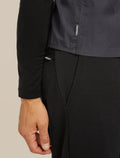 Men’s Shell+™ Cotton Elevation Windbreaker Vest Obsidian - 7