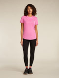 Women’s Merino Blend 125 Cool-Lite™ Sphere Short Sleeve T-Shirt Across the Peaks Pop - 3