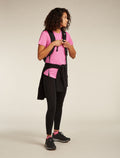 Women’s Merino Blend 125 Cool-Lite™ Sphere Short Sleeve T-Shirt Across the Peaks Pop - 4