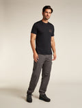 Men’s Merino Blend 125 Cool-Lite™ Sphere Short Sleeve T-Shirt Explore More Black - 4