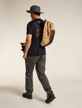 Men’s Merino Blend 125 Cool-Lite™ Sphere Short Sleeve T-Shirt Explore More Black - 5