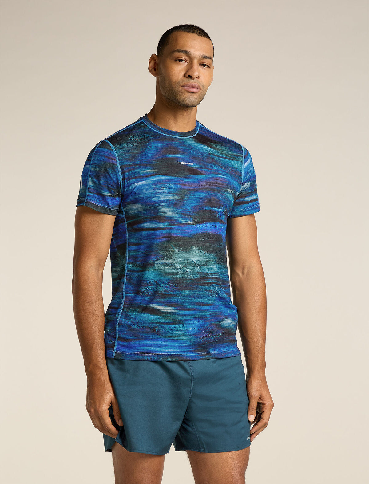 Men’s Merino Blend 125 Cool-Lite™ Speed Short Sleeve T-Shirt Fusion Arctic - 1