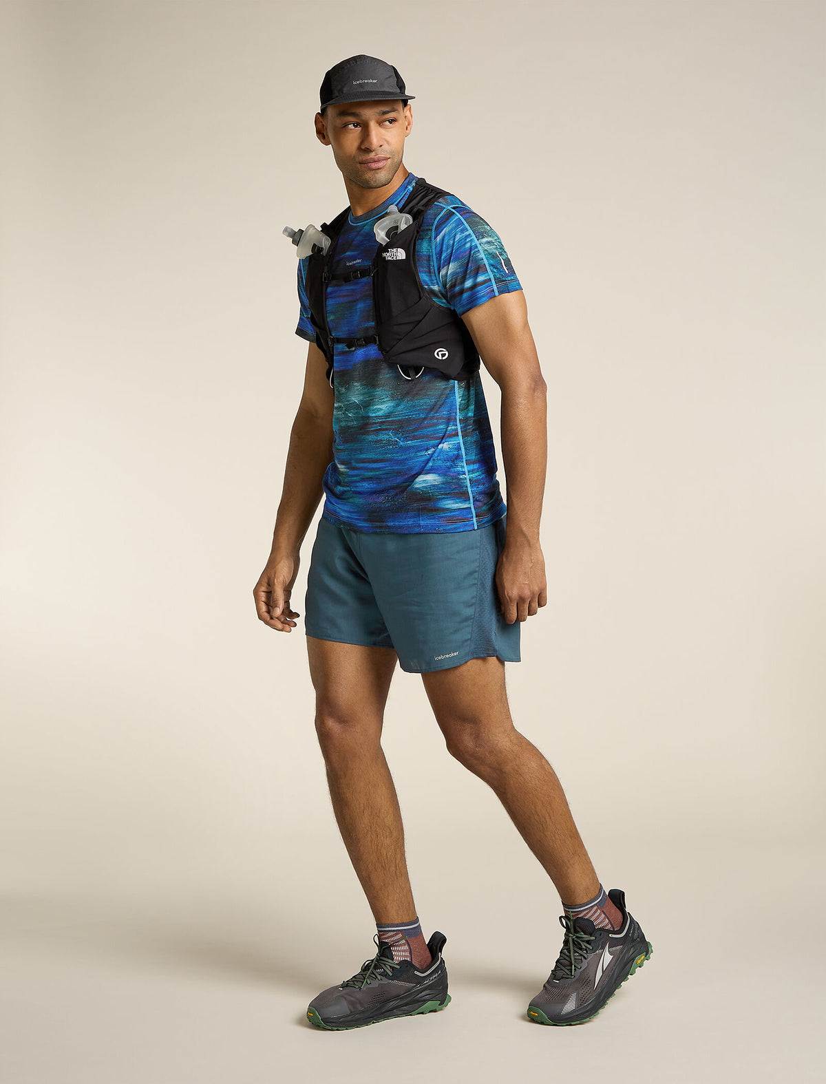 Men’s Merino Blend 125 Cool-Lite™ Speed Short Sleeve T-Shirt Fusion Arctic - 4