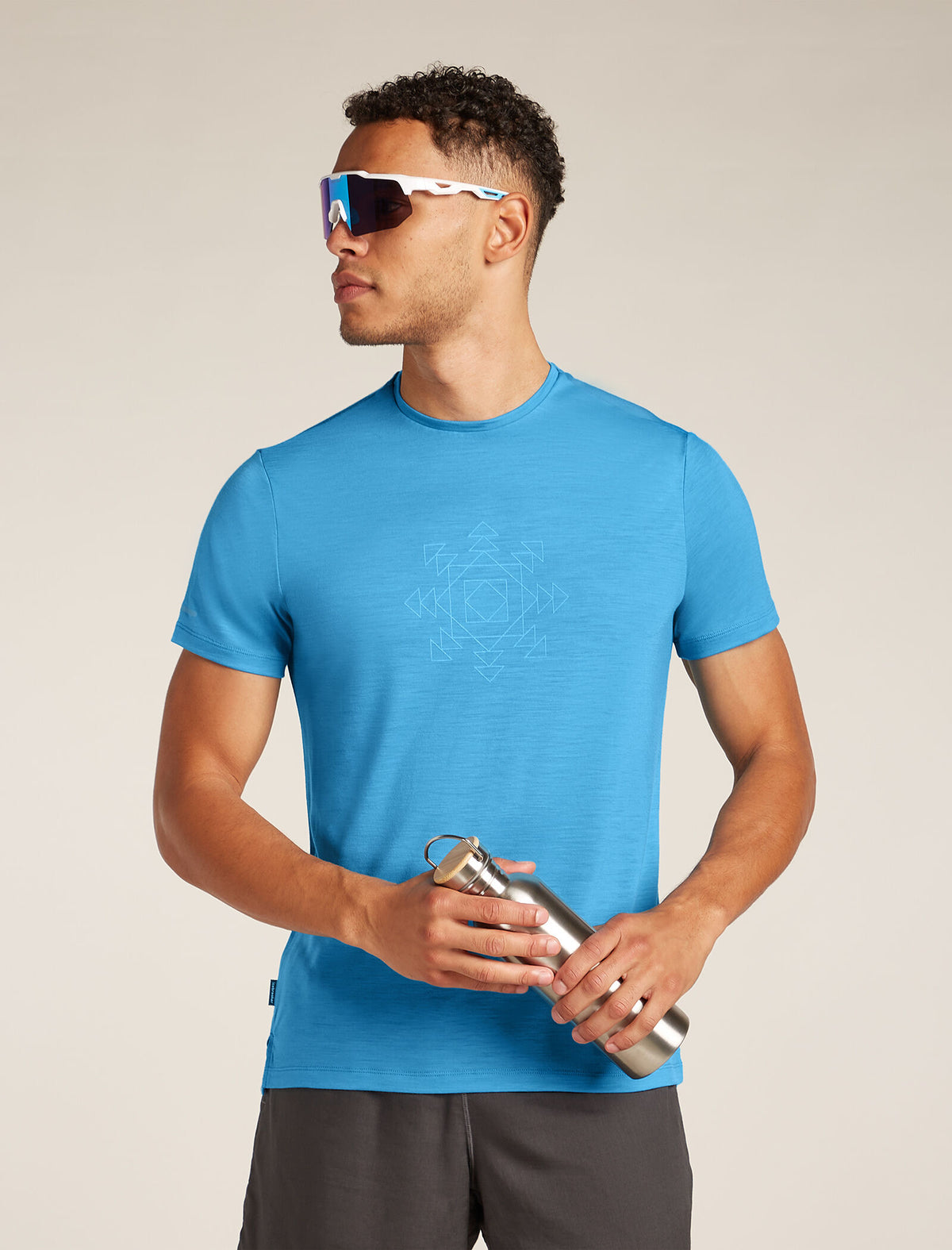 Men’s Merino Blend 125 Cool-Lite™ Sphere Short Sleeve T-Shirt Fusion Arctic - 4