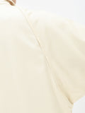 Unisex Merino Cotton Blend Twill Harrington Jacket Chalk - 12