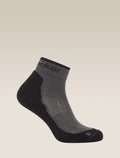 Women’s Merino Hike+ Light Mini Socks Obsidian/Black - 1