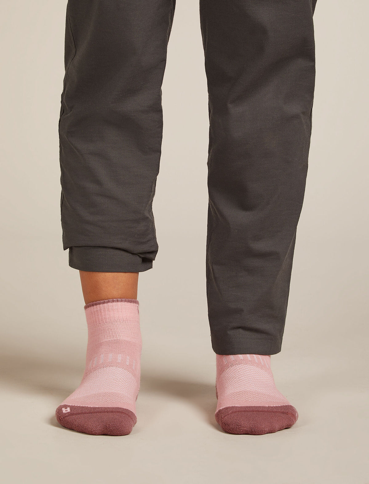 Women’s Merino Hike+ Light Mini Socks Blush/Summit - 3