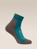 Women’s Merino Hike+ Light Mini Tidal teal/Porcini - 5
