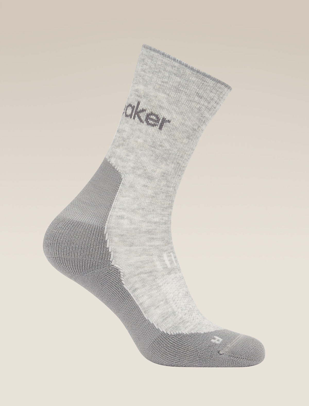 Women’s Merino Hike+ Light Crew Socks Blizzard Hthr/Alloy - 4