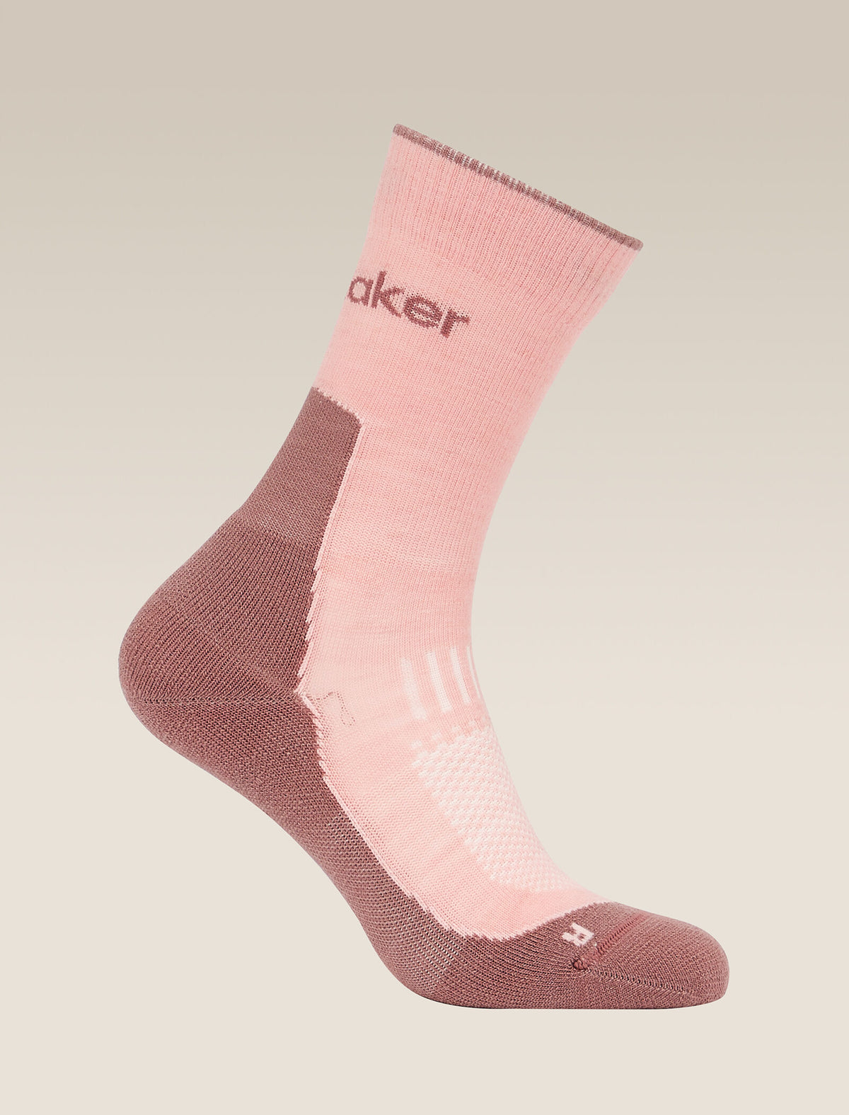 Women’s Merino Hike+ Light Crew Socks Blush/Summit - 5