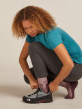Women’s Merino Hike+ Heavy Crew Socks Summit/Java - 1