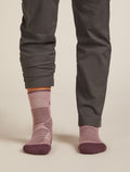 Women’s Merino Hike+ Heavy Crew Socks Summit/Java - 3