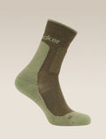 Men’s Merino Hike+ Medium Crew Socks Loden/lichen - 4