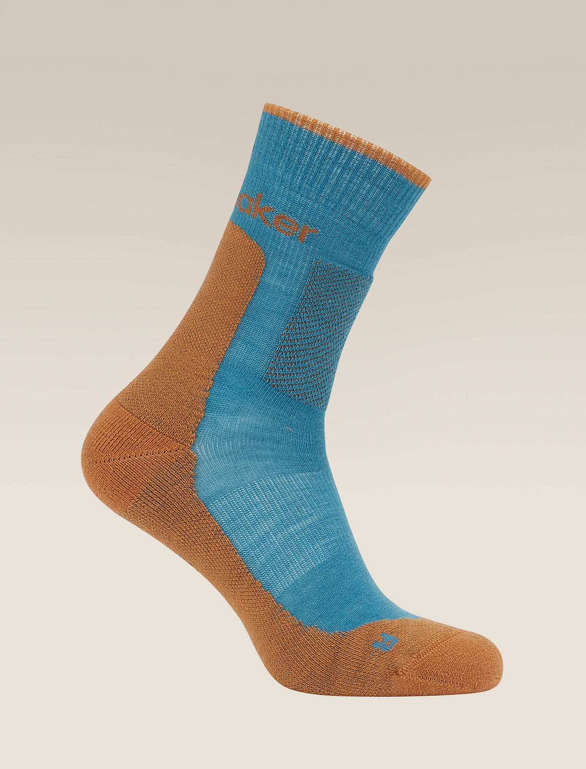 Men’s Merino Hike+ Medium Crew Socks Topaz/Trail - 4