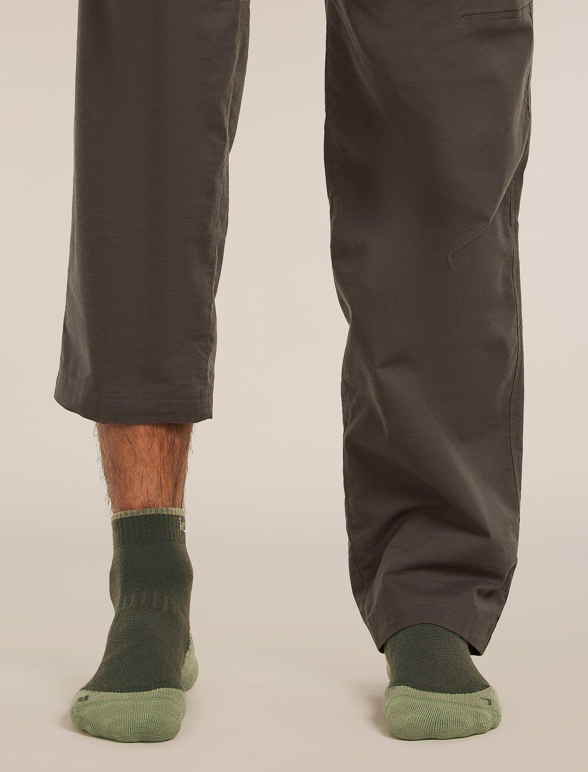 Men’s Merino Hike+ Light Mini Dk loden/Lichen - 3