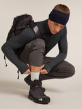 Men’s Merino Hike+ Light Crew Socks Blizzard Hthr/Alloy - 1