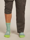Men’s Merino Hike+ Light Crew Socks Seaglass/Peridot - 3