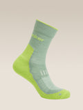Men’s Merino Hike+ Light Crew Socks Seaglass/Peridot - 4